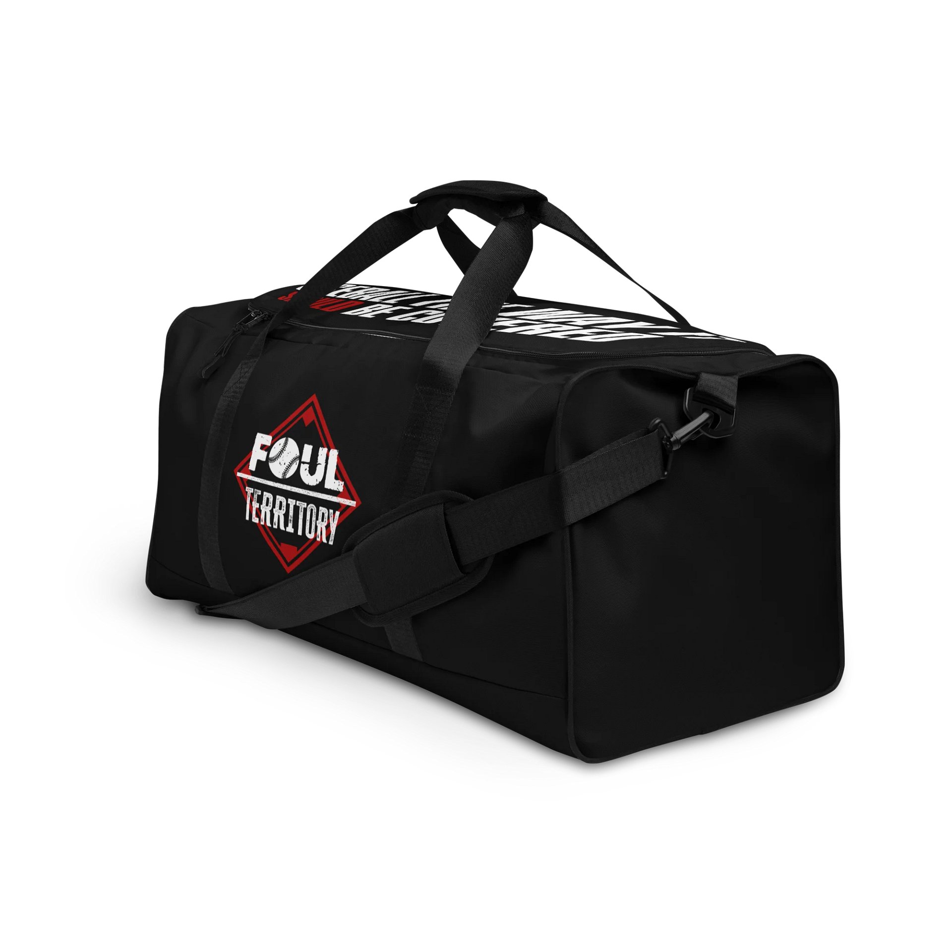 Foul Territory Black Duffle Bag product image (4)