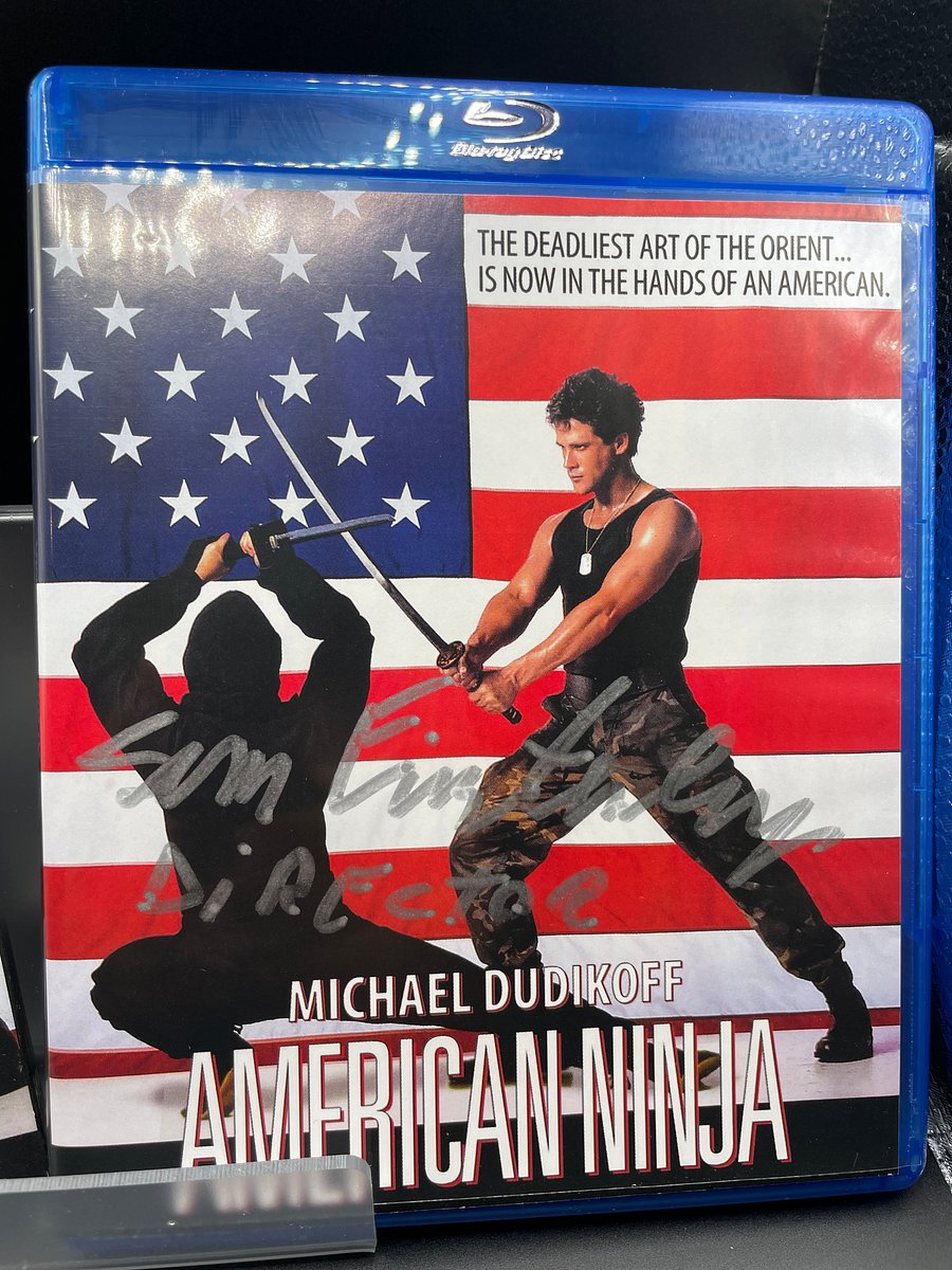 American Ninja Blu-ray – Signed by Director Sam Firstenberg with OOP Slipcover product image (2)