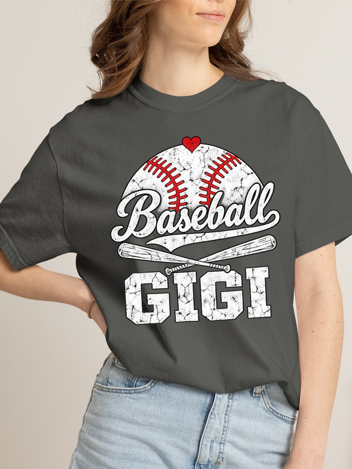 Vintage Baseball Gigi Comfort Colors T-shirt product image (1)
