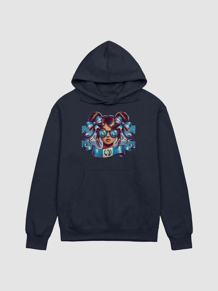 Blue and White Bows Hoodie product image (3)