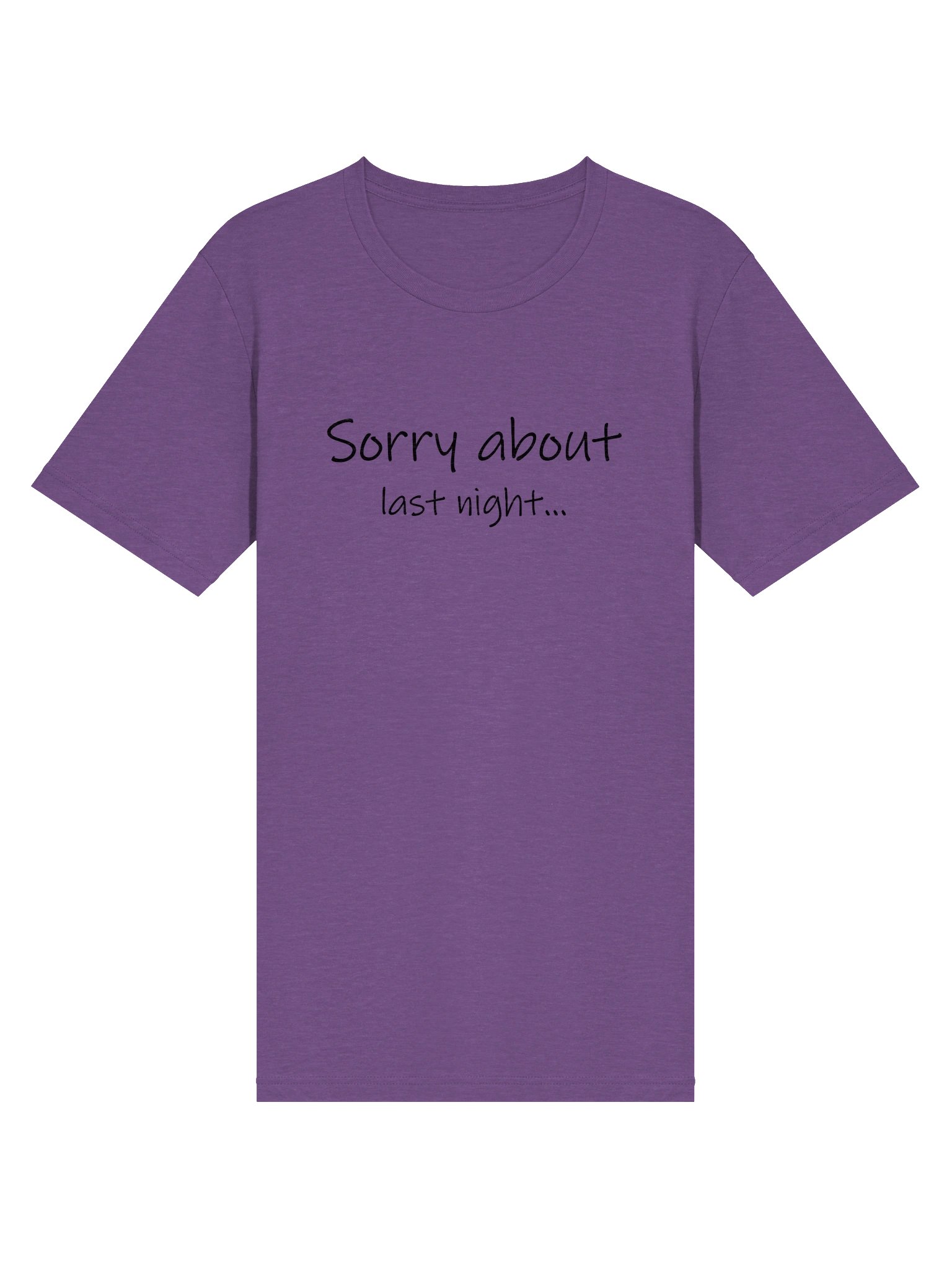 Sorry About Last Night Triblend Tee product image (25)