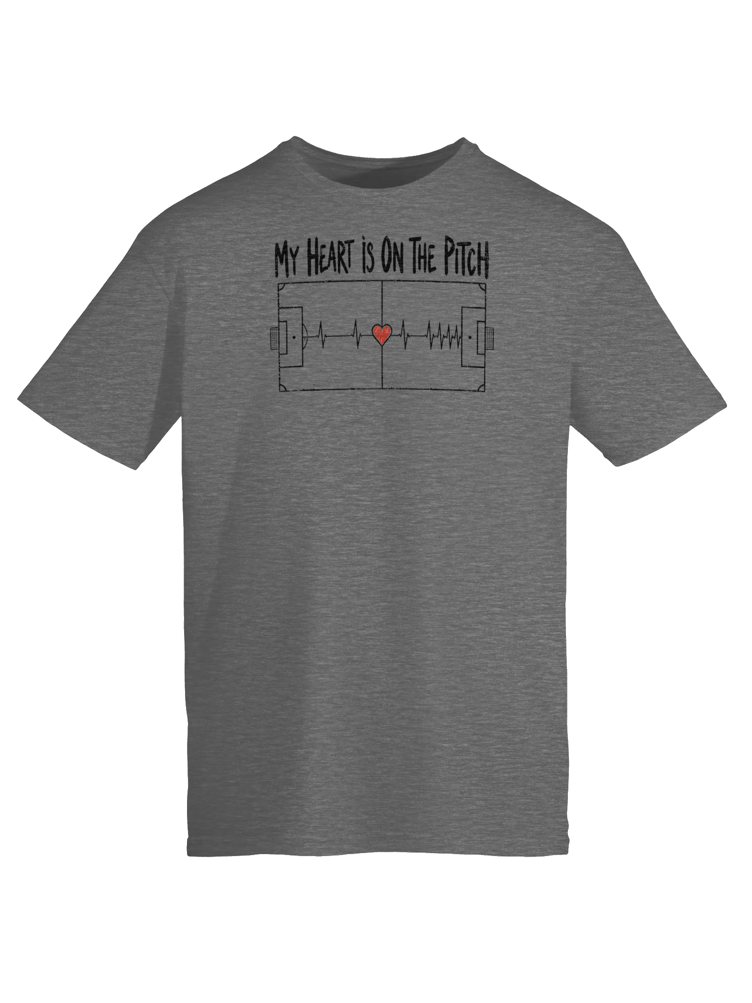 My Heart Is on the Pitch Soccer Tee product image (5)