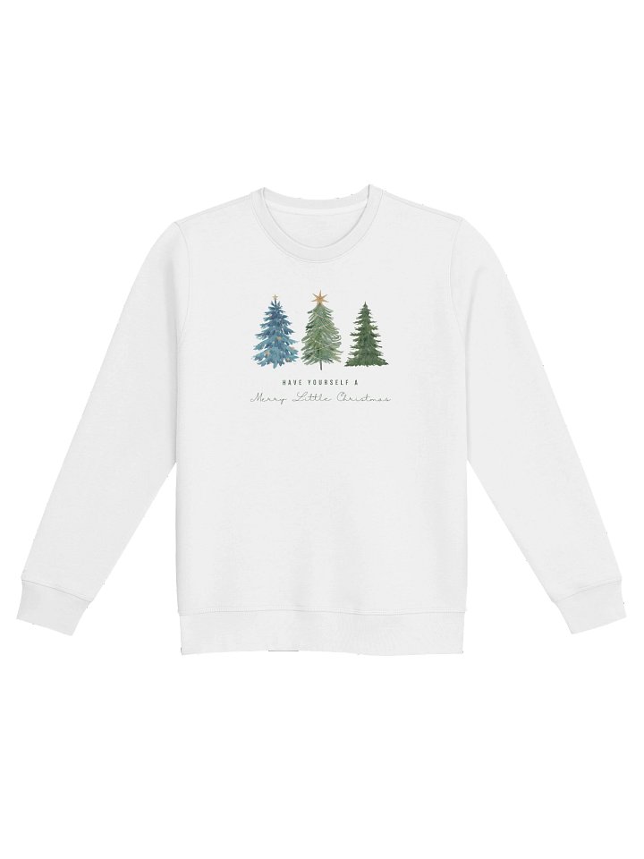 Merry Little Christmas Organic Sweatshirt product image (1)