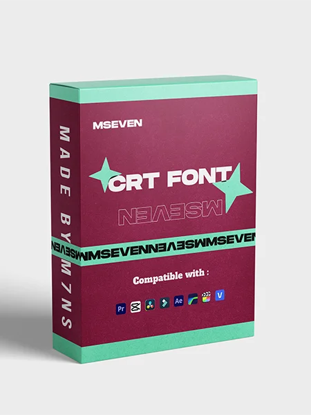 CRT Font Pack product image (1)