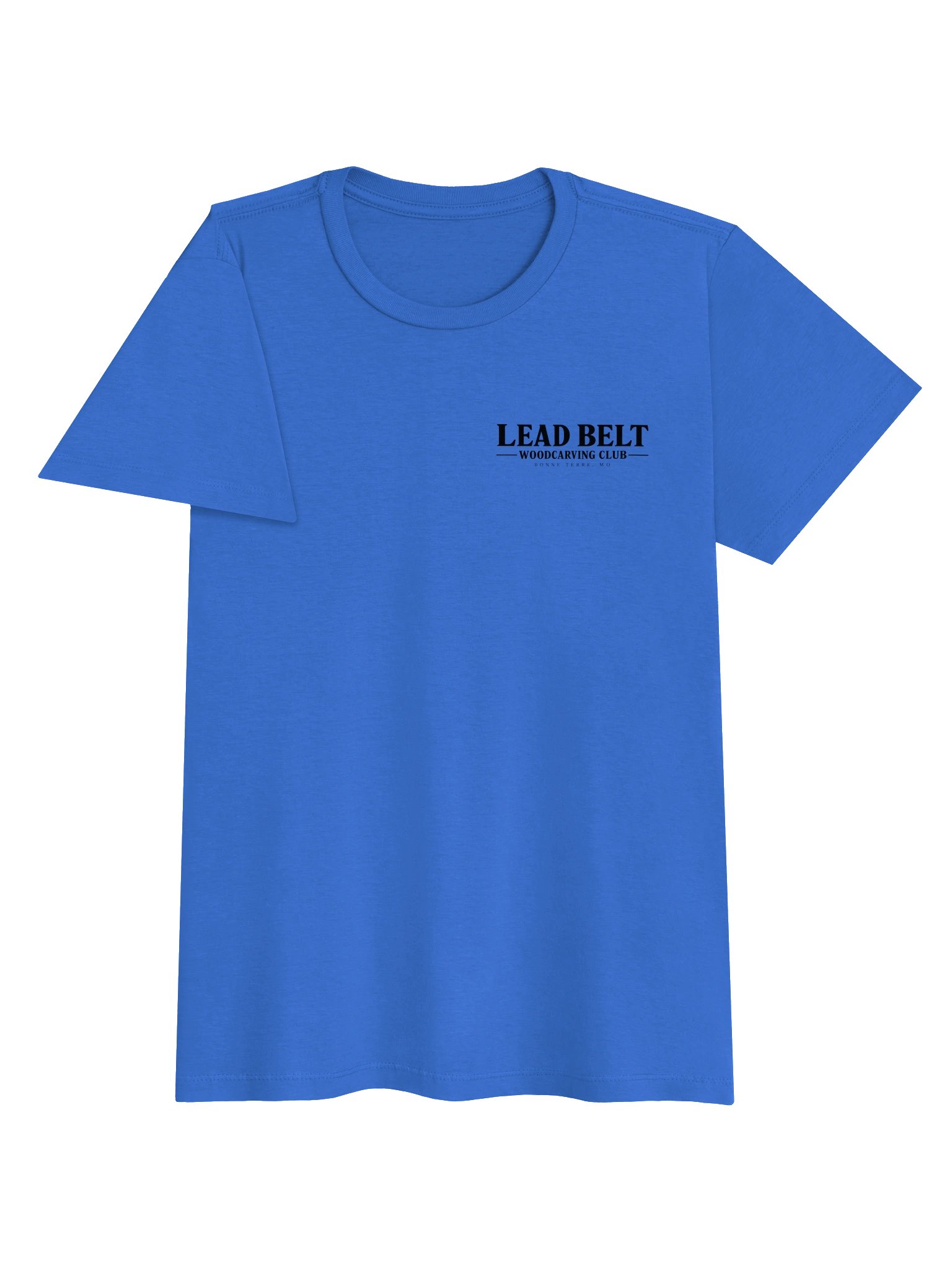 LeadBelt Woodcarving Club, minimalist women’s T-shirt product image (15)