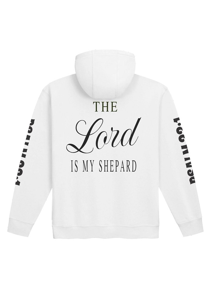 D2You Hoodie - The Lord is My Shepard (Back - Sleeve) product image (2)