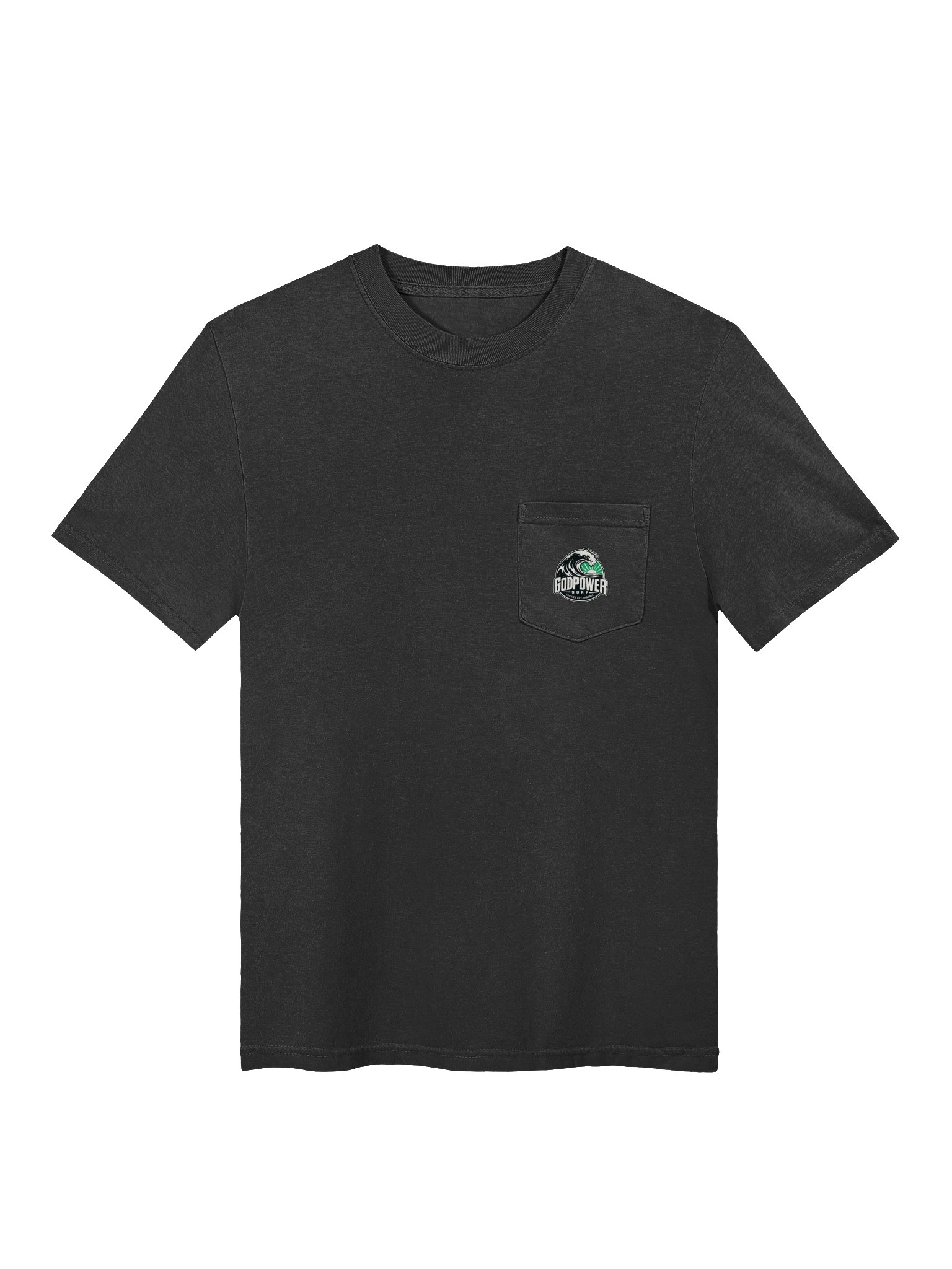 Godpower Surf Wave Dey Call Pocket Tee product image (6)