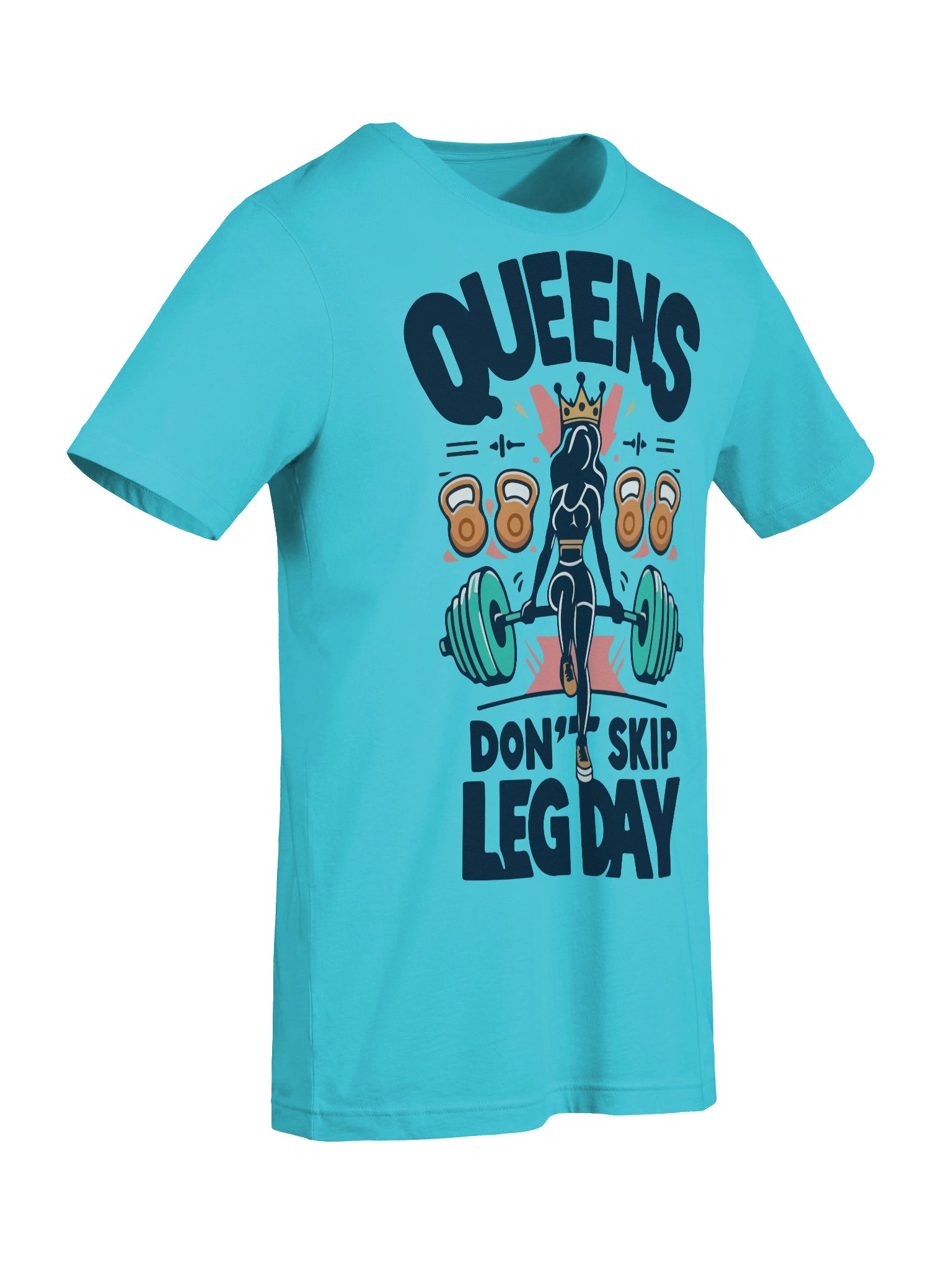 Queen of Leg Day – Fitness Diva Tee product image (81)