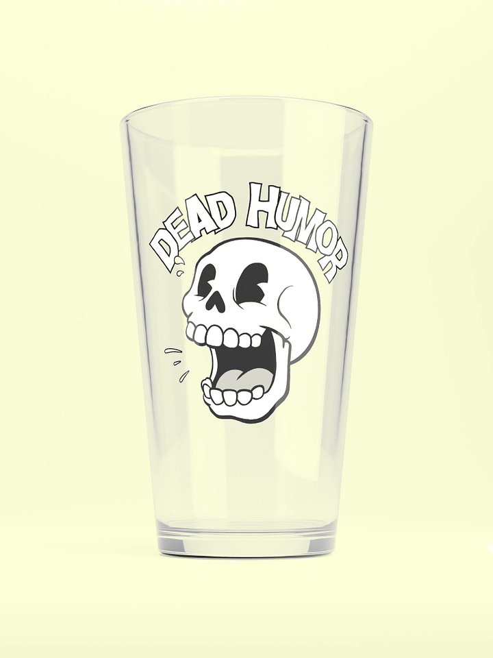 Laughing Skull Pint Glass product image (1)
