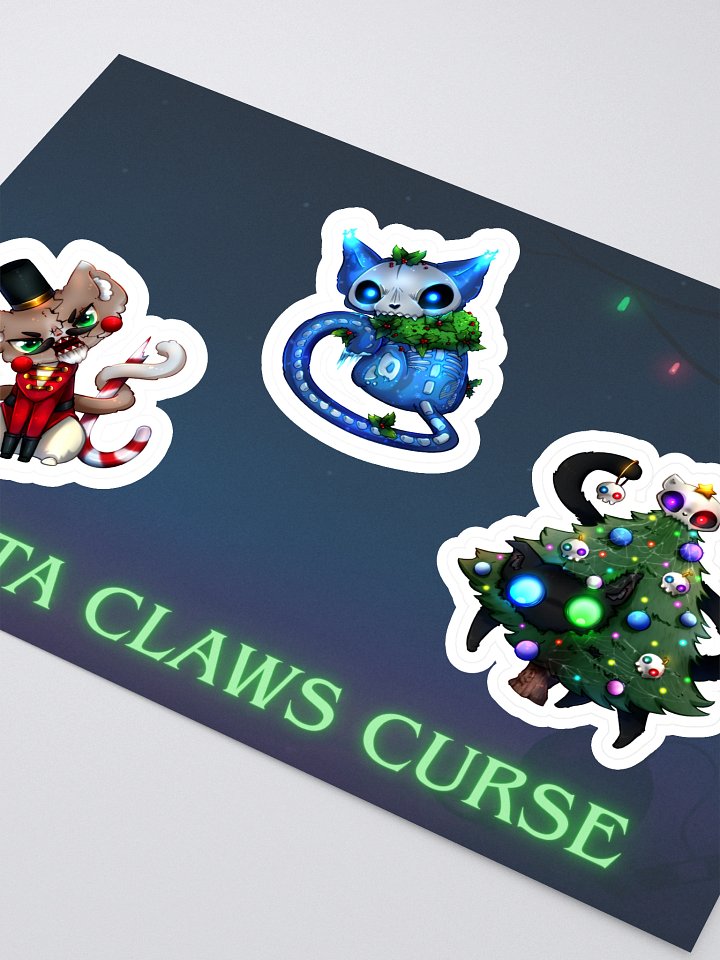 Santa Claws' Curse Sticker Sheet product image (2)