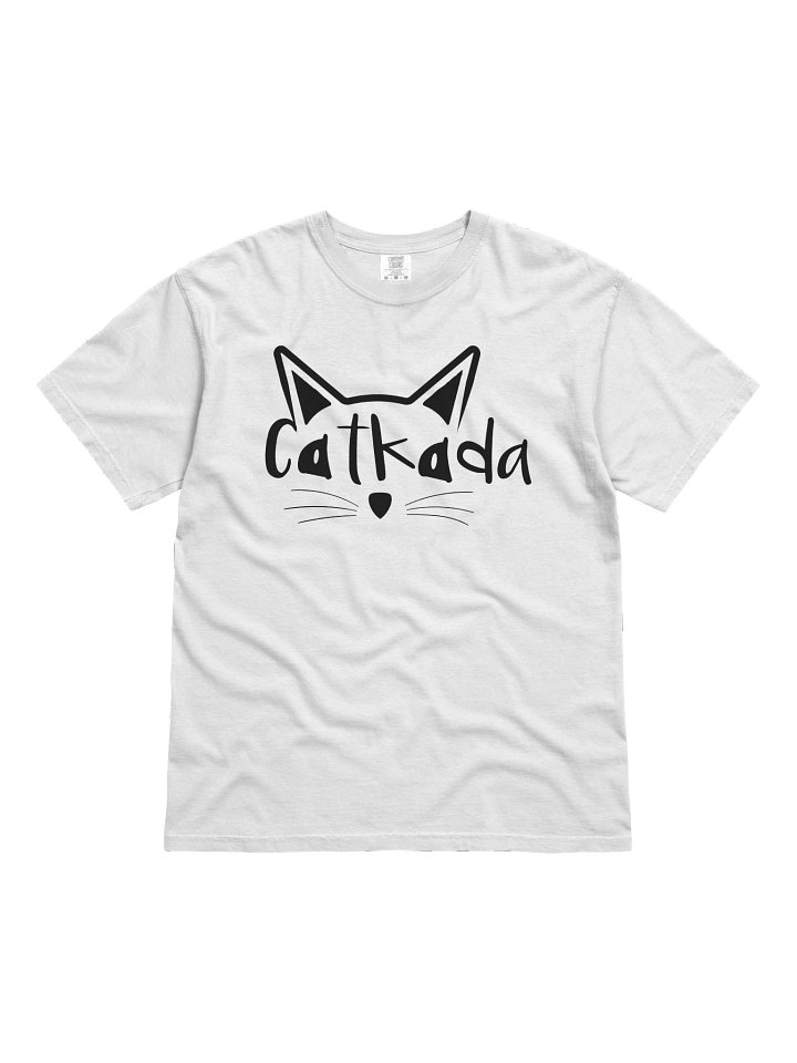 CATKADA LOGO T-SHIRT WHITE product image (1)
