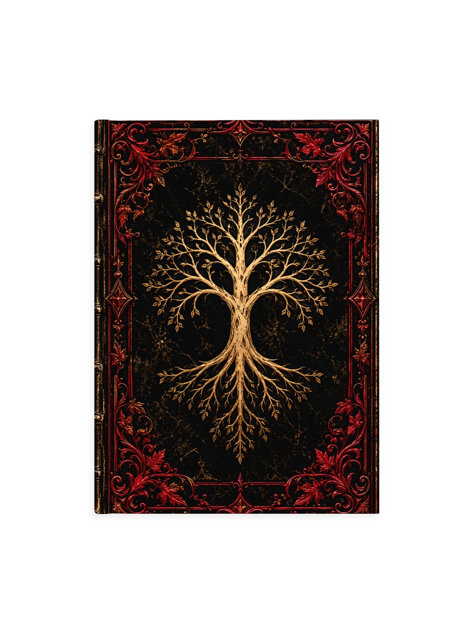 The Crimson Oak | Gothic Tree of Life Journal product image (1)