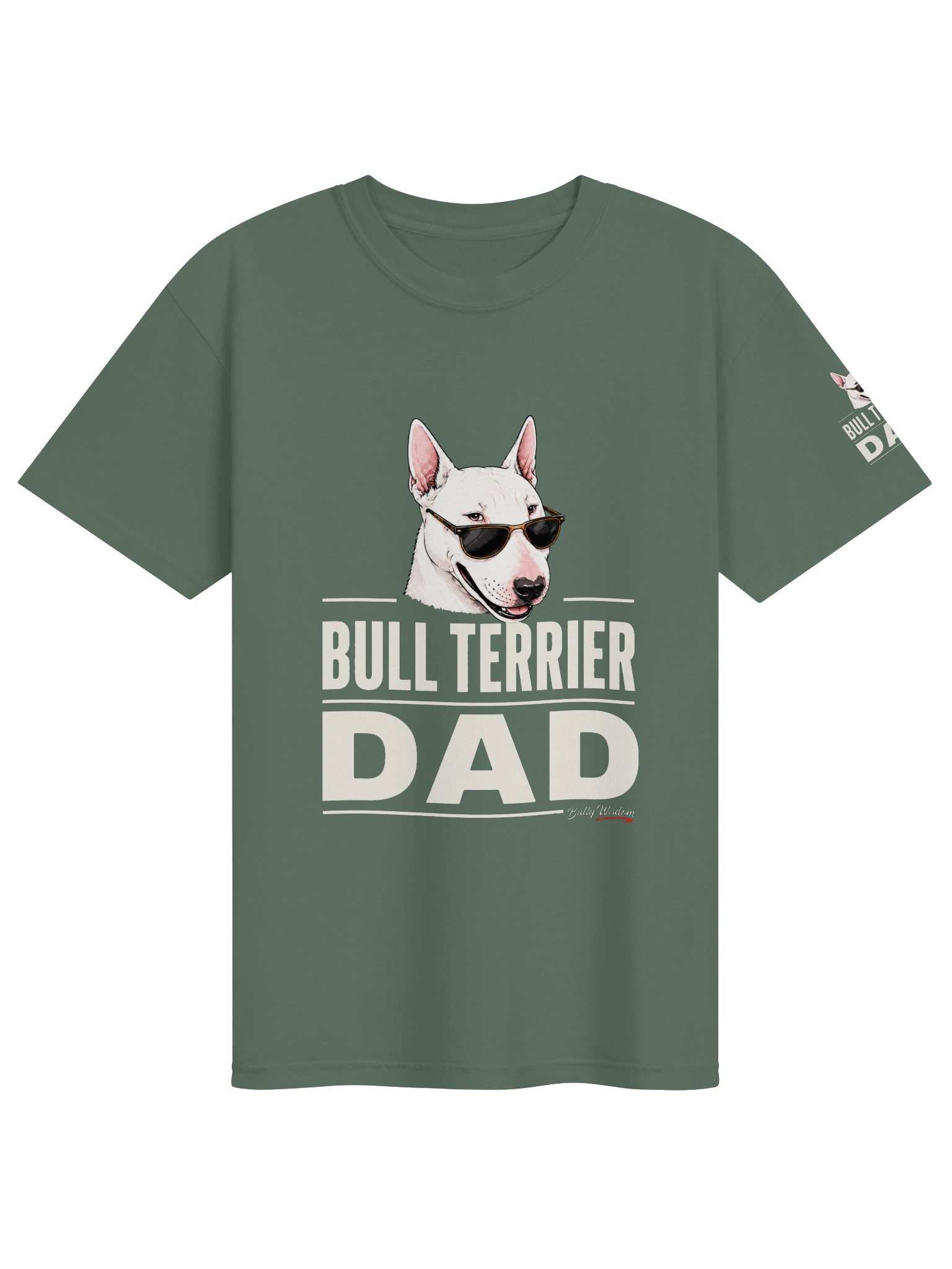 Bull Terrier Dad T-Shirt product image (7)