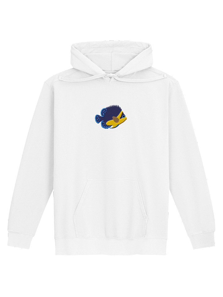Venustus Angelfish Embroidered Hoodie | Saltwater Reef Aquarium & Ocean Lover Apparel product image (17)