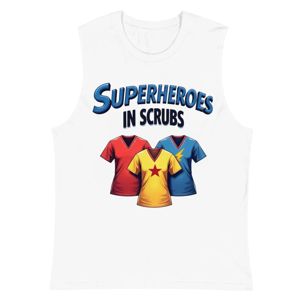 Legendary Superhero Scrubs Muscle Tank product image (2)