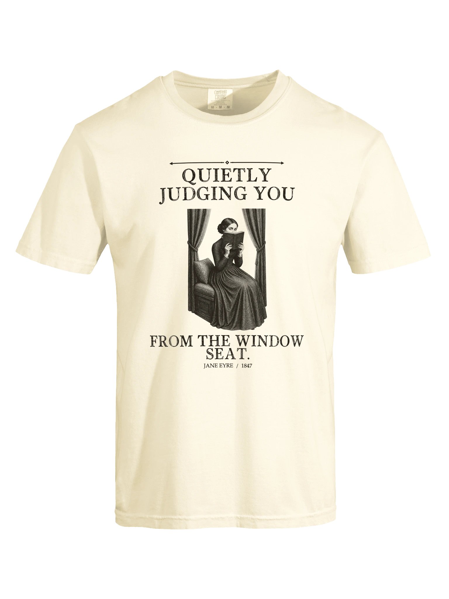 Window Seat Judgment -- Jane Eyre Tee (Light) product image (17)