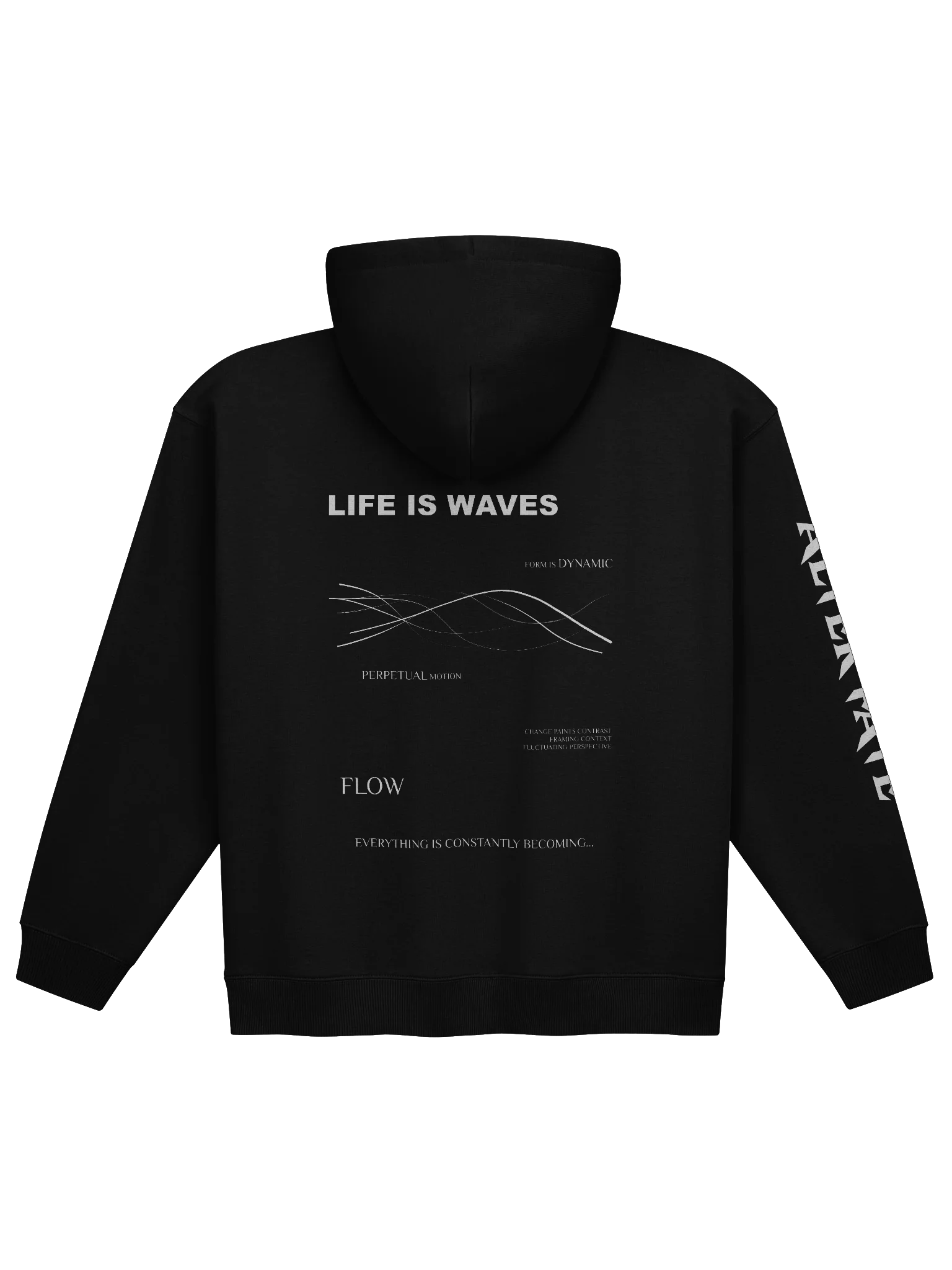 LIFE IS WAVES //hoodie product image (3)