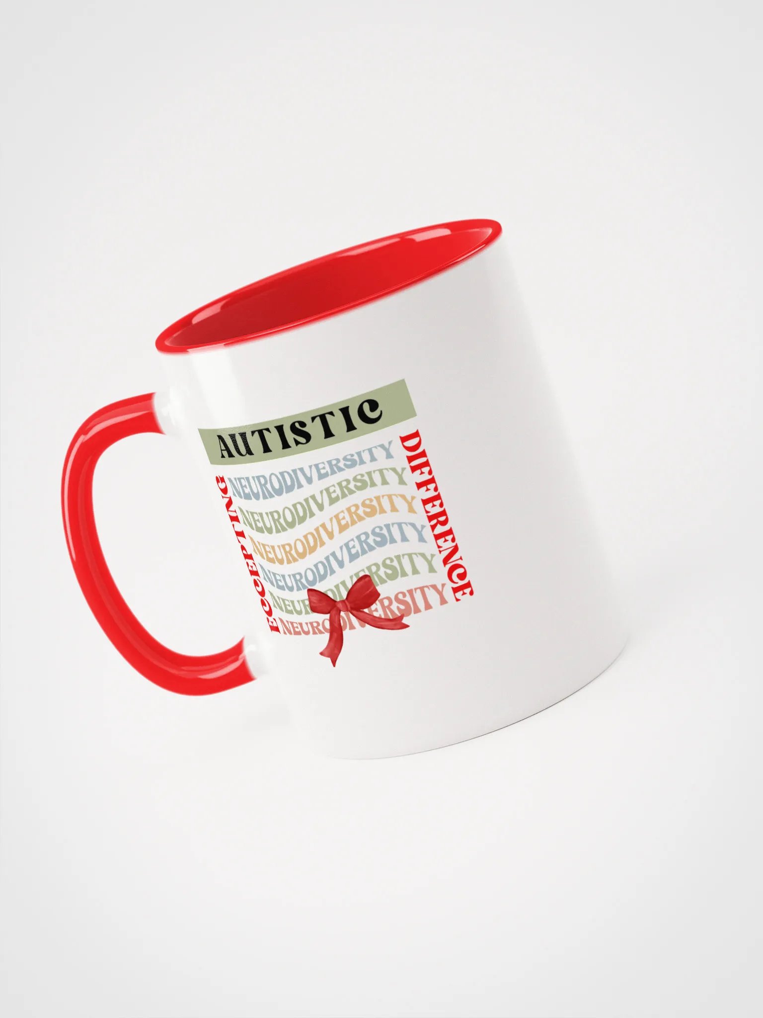Neurodiversity, Accepting Autistic Difference Ceramic Mug product image (3)