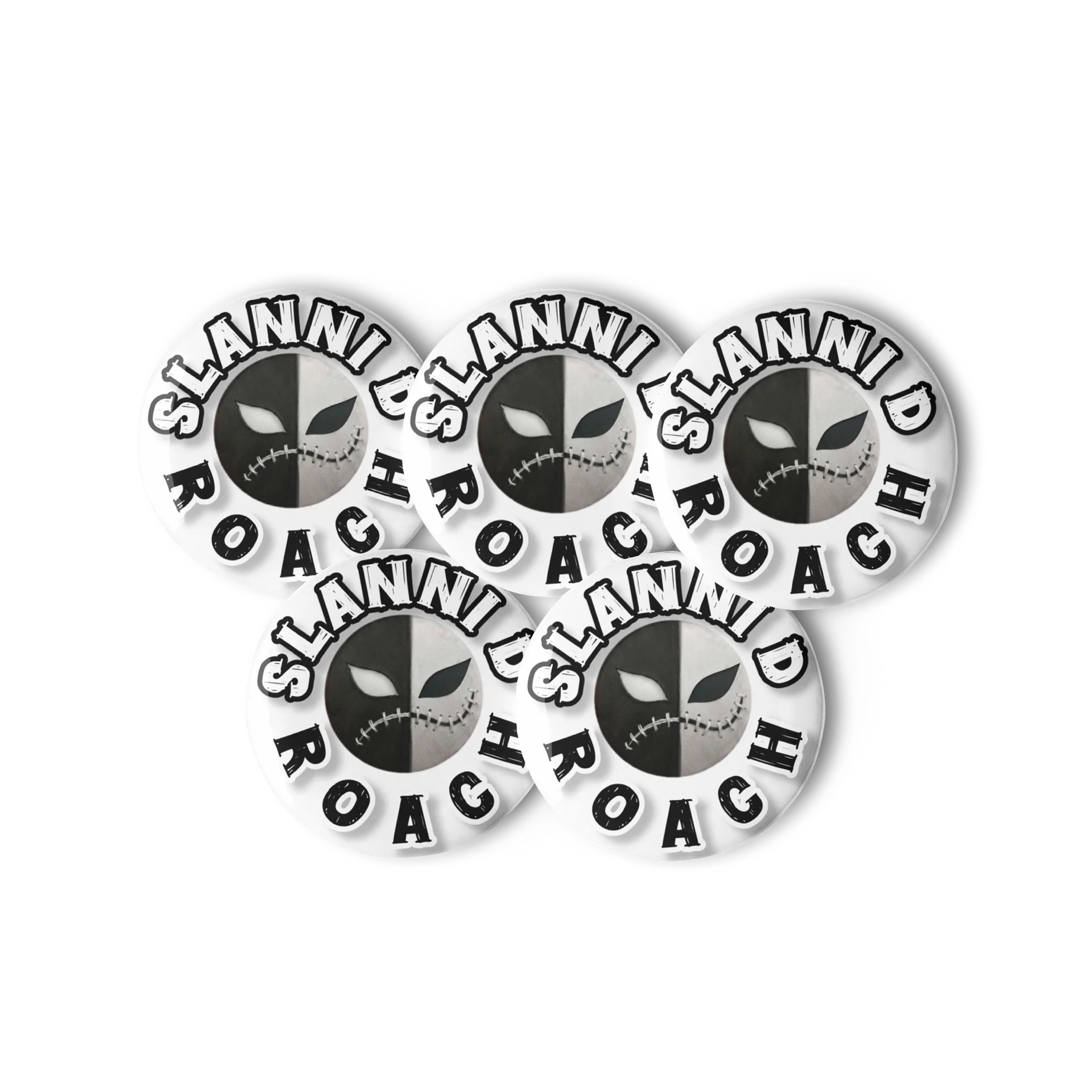 Slanni D Roach Pin Buttons — Set of 5 product image (3)