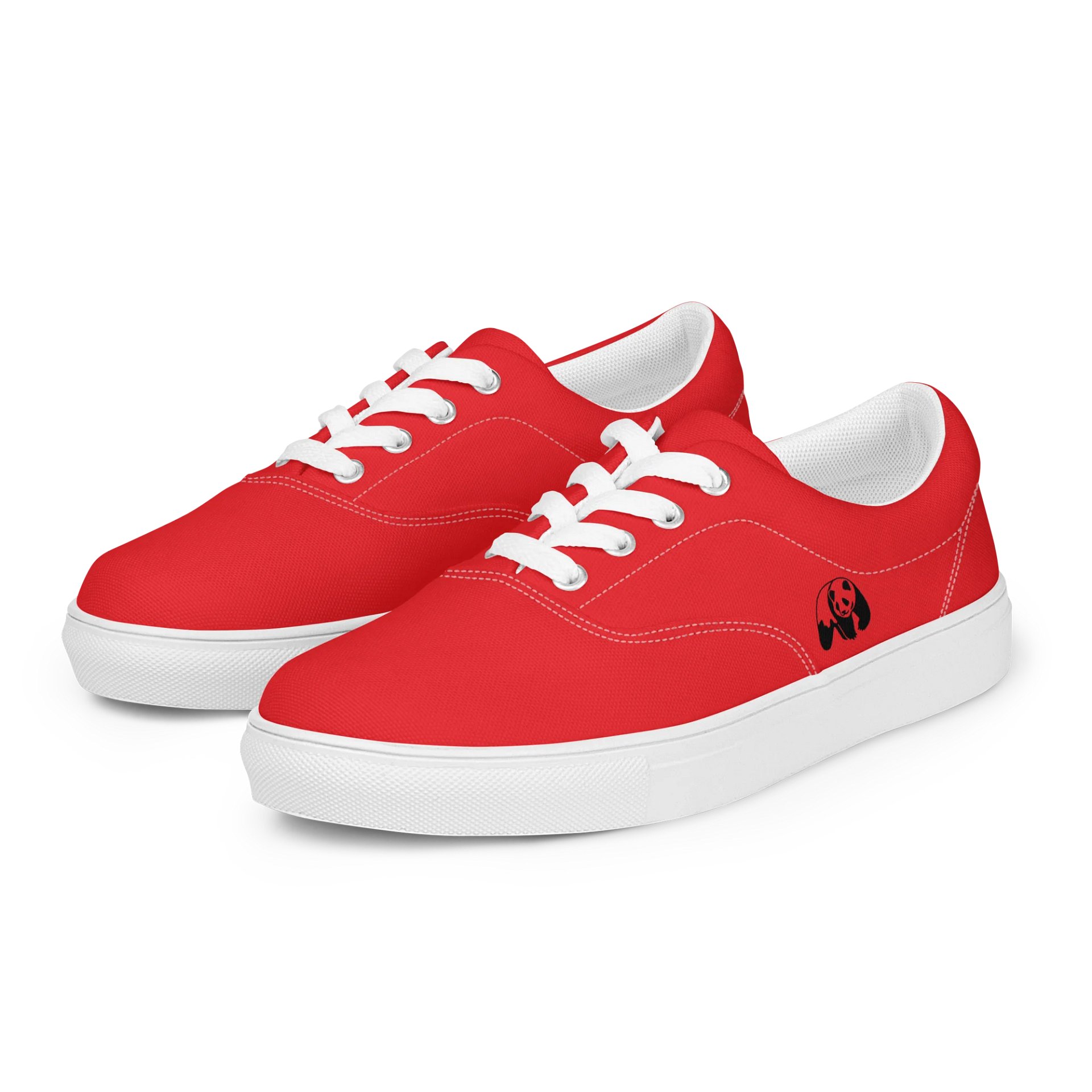 Panda Power Lace-Up Canvas Shoes product image (5)