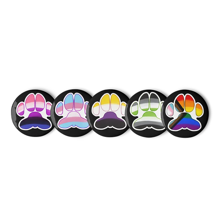 Pride Paw Pins - Set 1 product image (1)