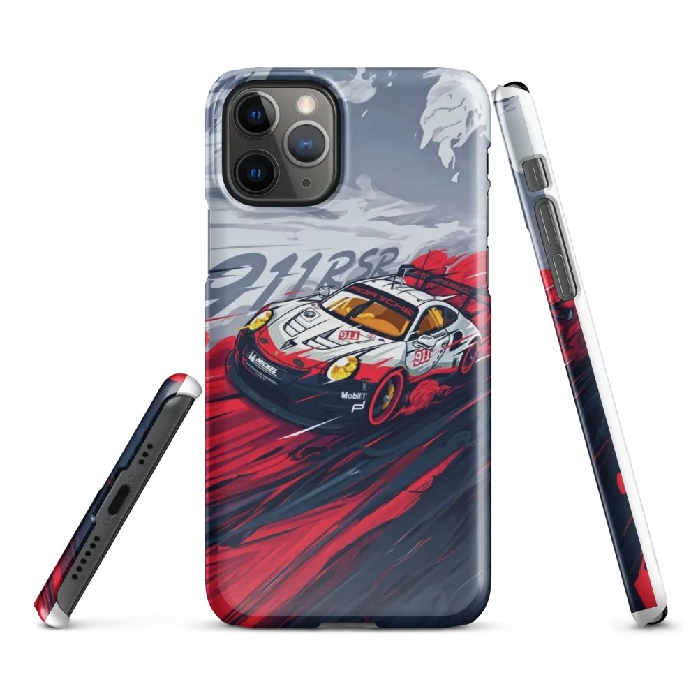 Porsche Racing Car iPhone Snap Case product image (2)