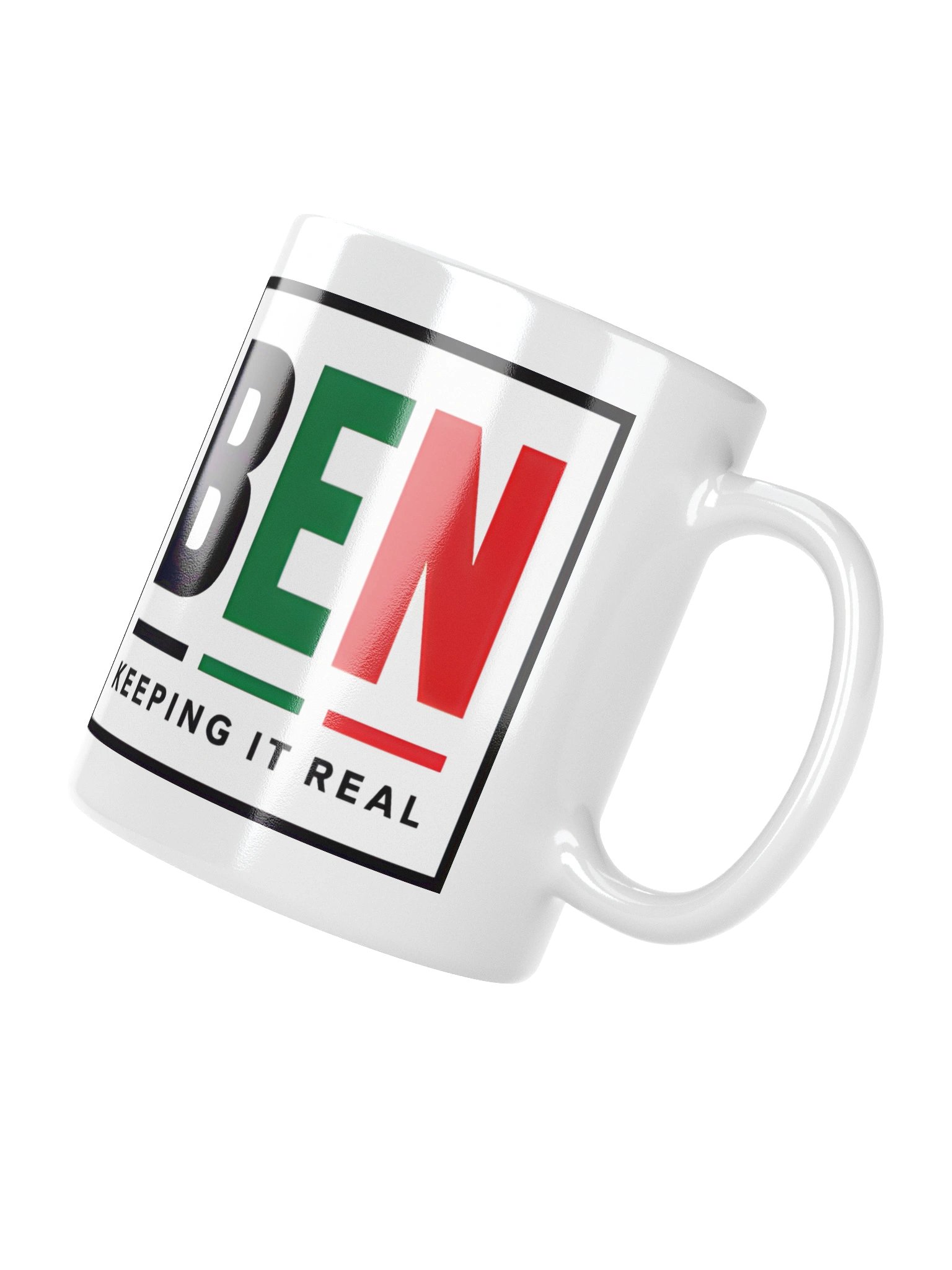 BEN Keeping It Real White Mug product image (12)