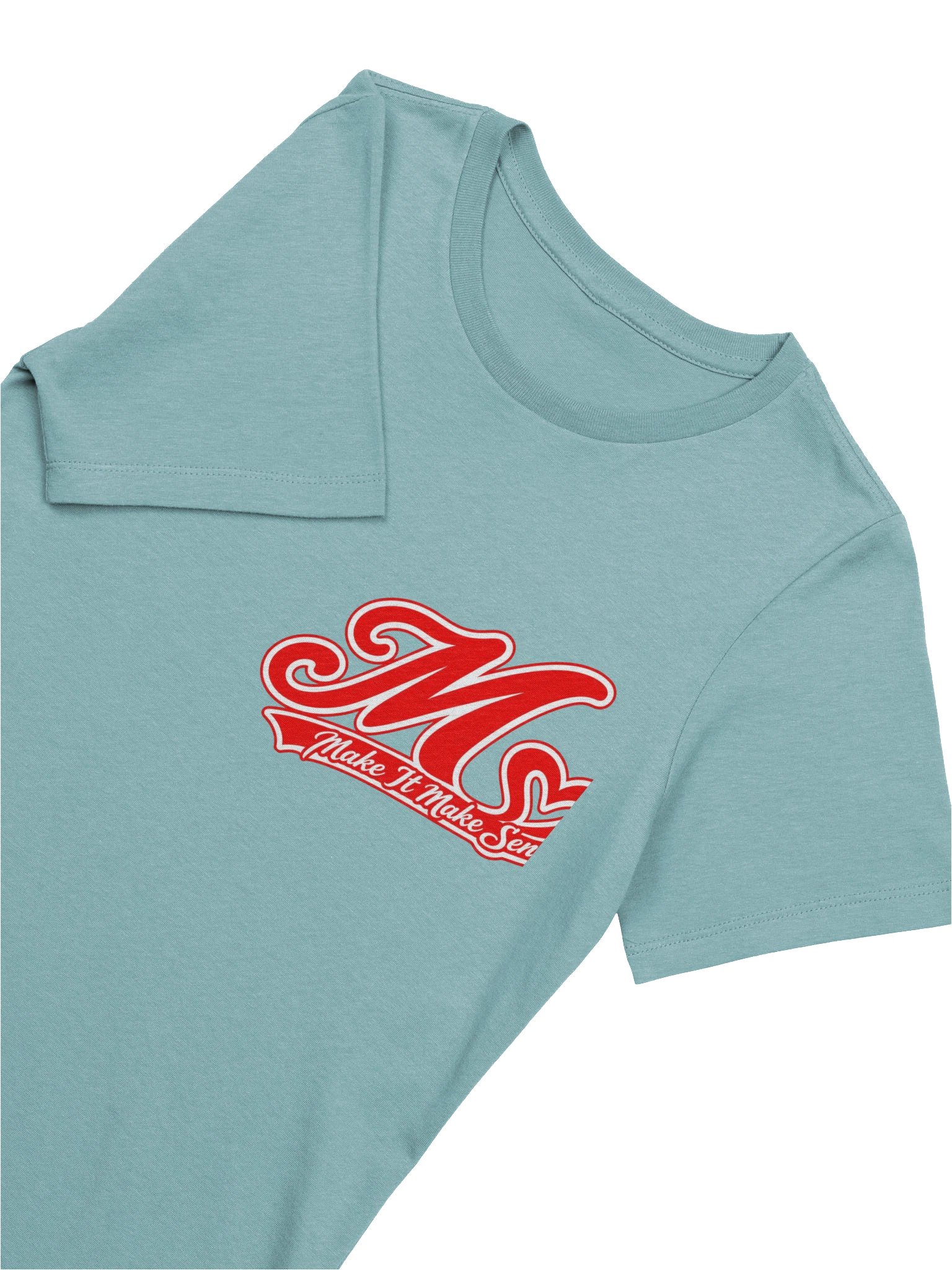 Make It Make Sense Women’s Red M Heart Logo T-Shirt product image (20)