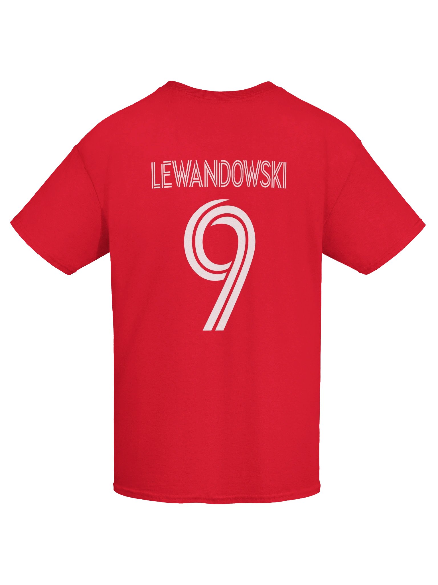 Lewandowski 9 Football Fan T-Shirt product image (7)