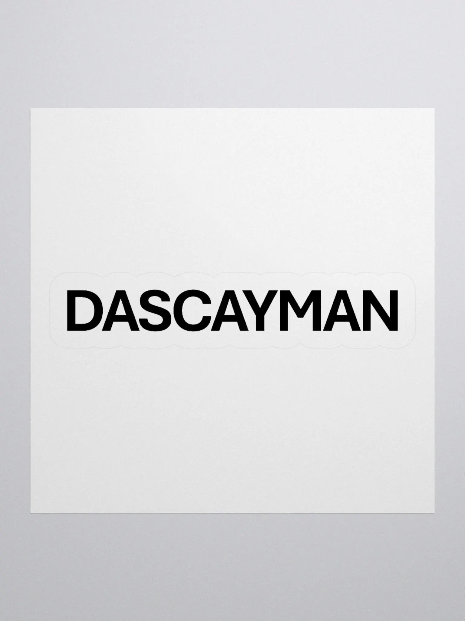 DasCayman Sticker product image (1)