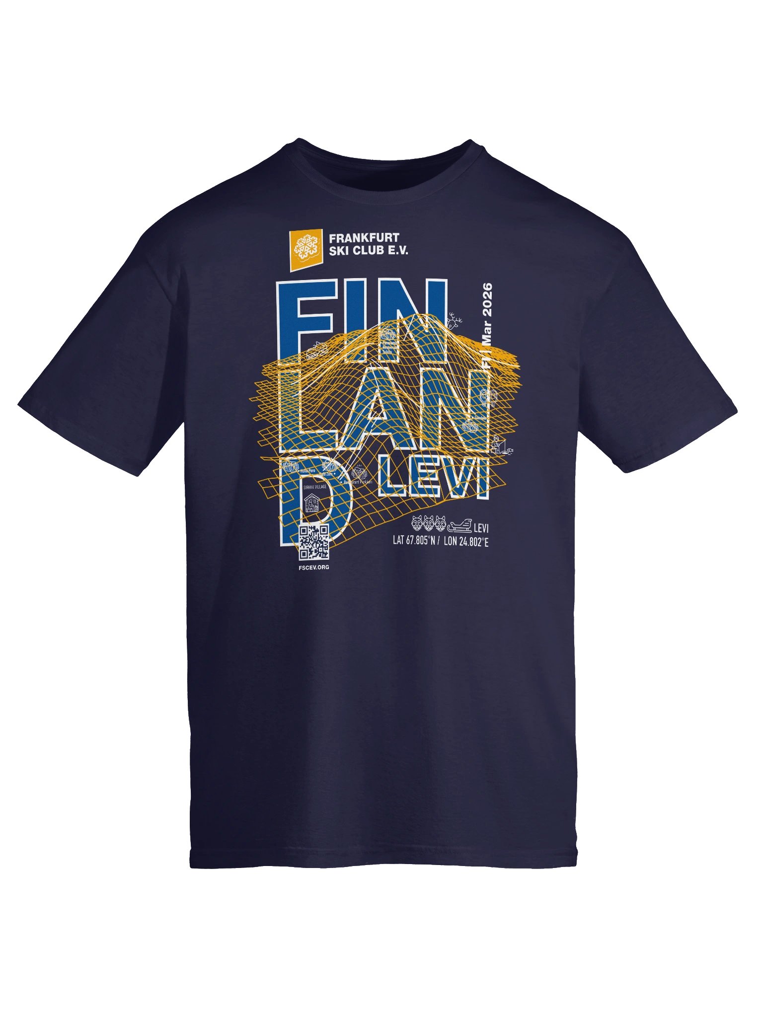 Finland / Levi Resort (front only print) product image (4)