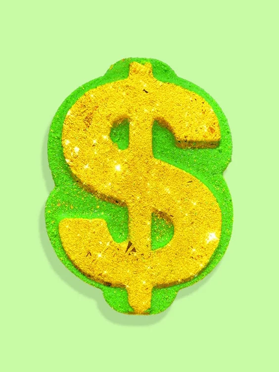 Lucky Dollar - Crystal Infused Bath Bomb product image (1)