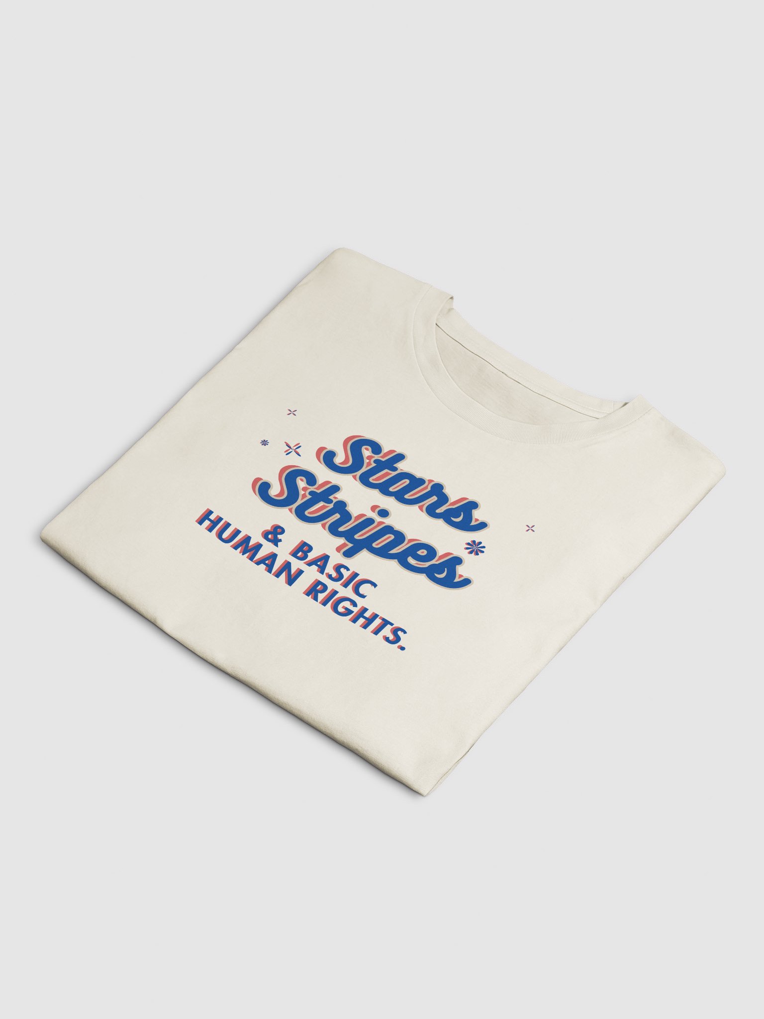 Stars & Stripes Cropped Tee product image (8)