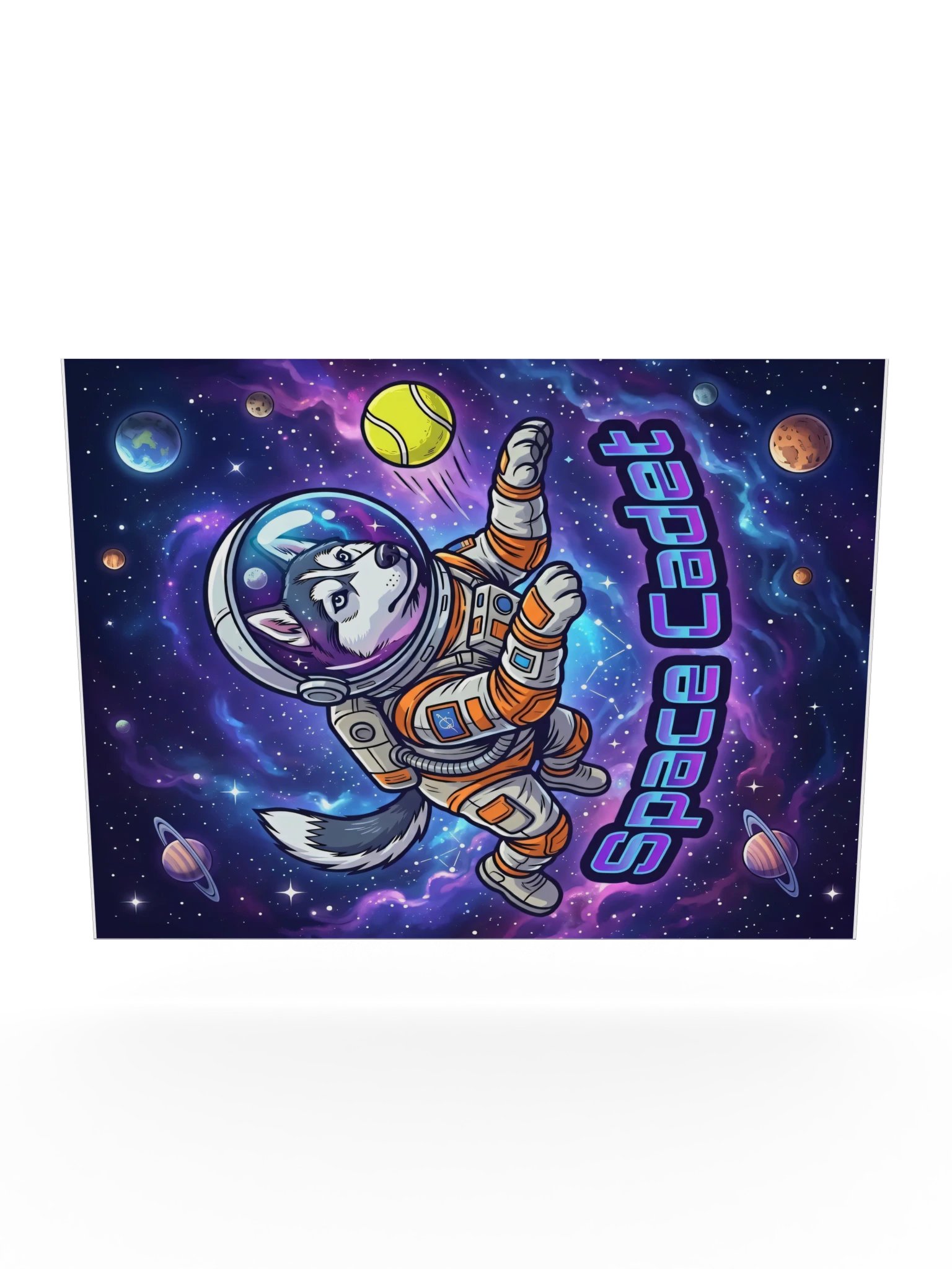Space Cadet Husky Poster product image (24)