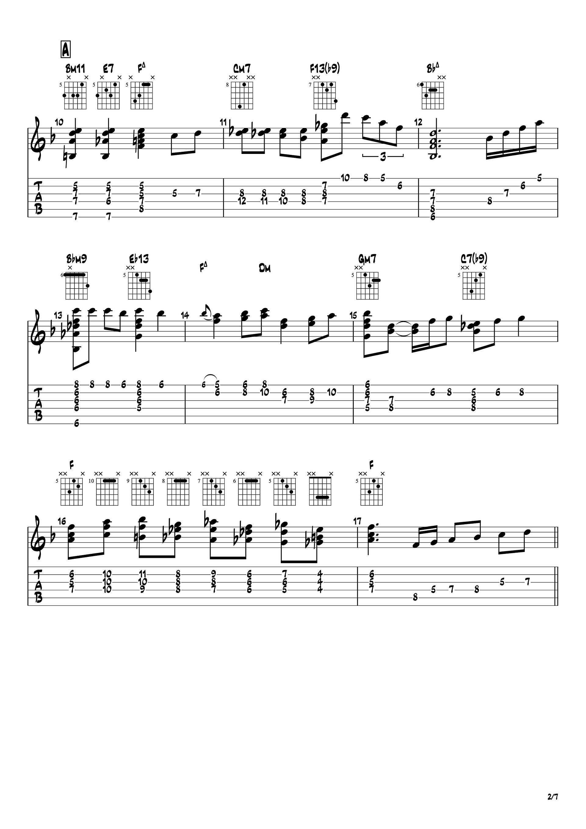 [Transcription PDF] Misty - Barney Kessel product image (3)