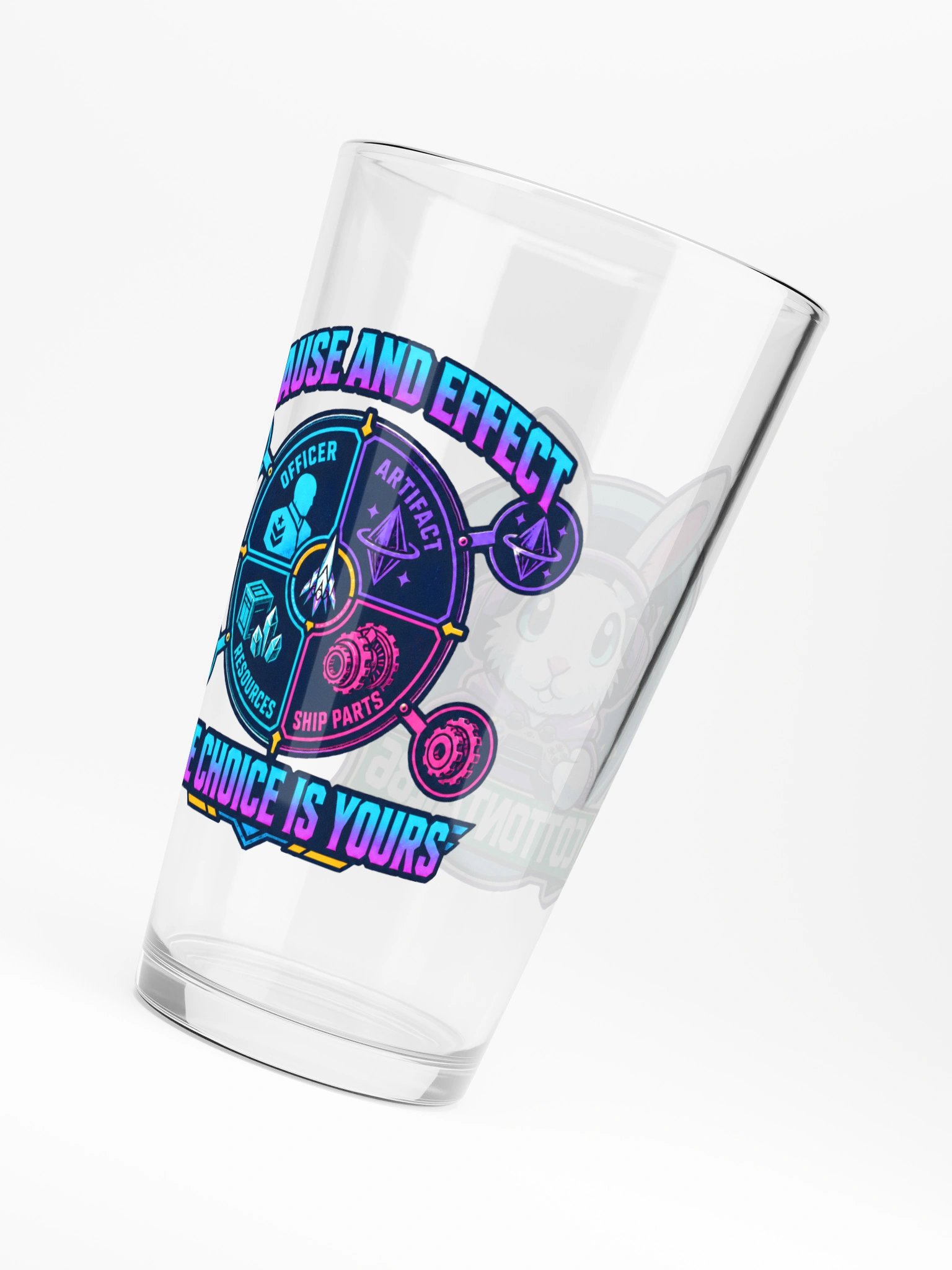 Cause And Effect Pint Glass product image (6)