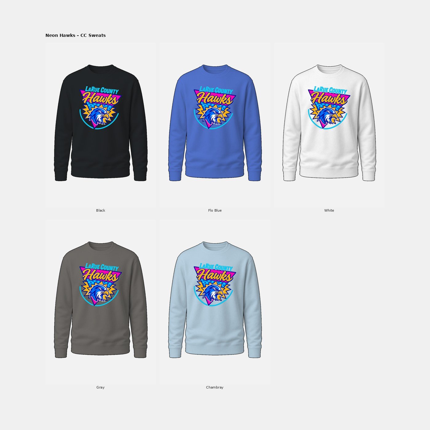 Vibrant LC Comfort Colors Sweatshirt product image (5)