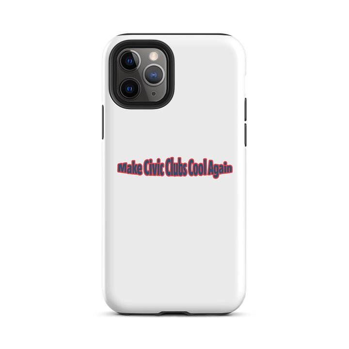 Make Civic Clubs Cool Again™ Too Cool for Calls iPhone® Case product image (2)