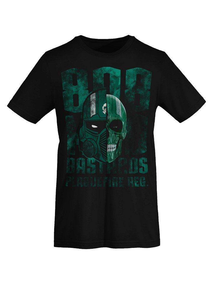 Plaguefire Skull Helmet Tee product image (1)