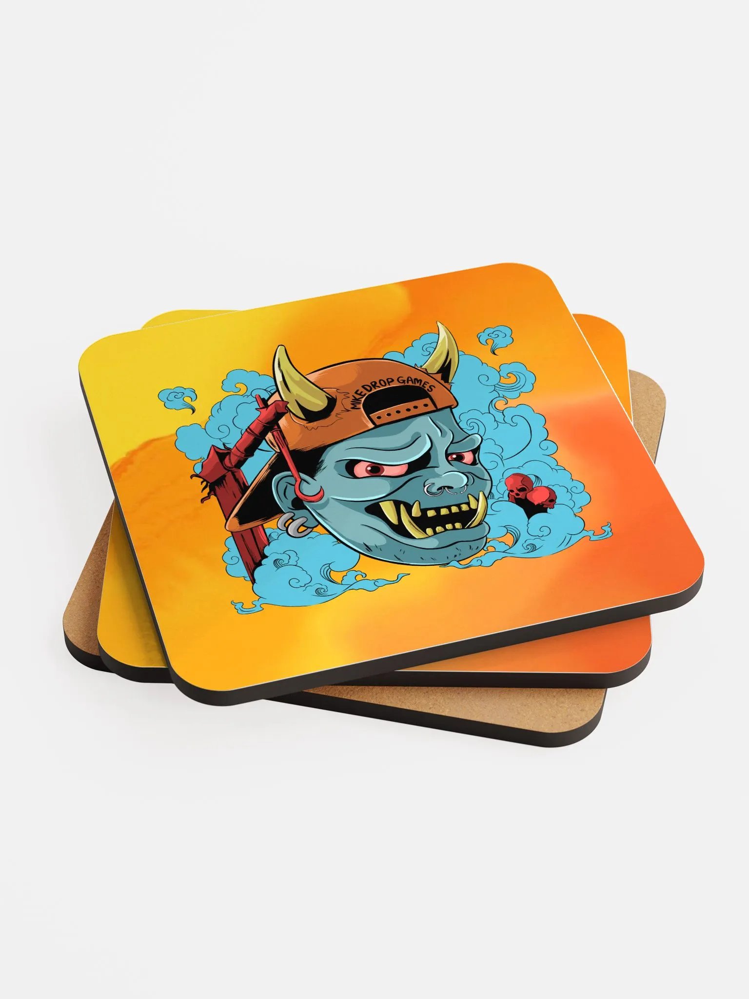 鬼 (Oni) - Coaster product image (4)