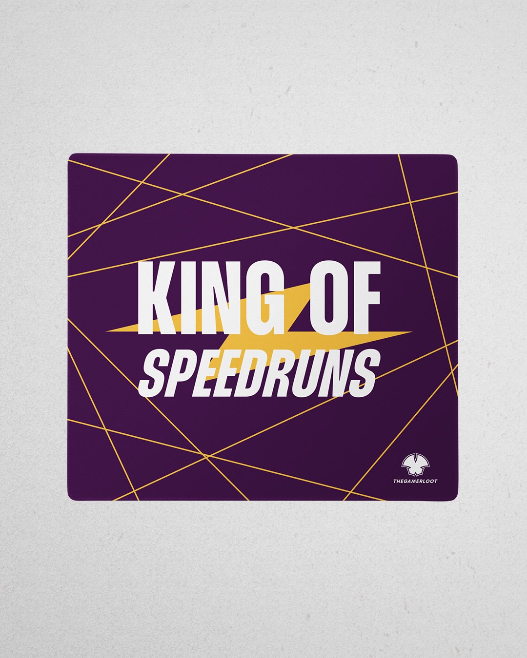 King of Speedruns - Gaming Mouse Pad product image (1)