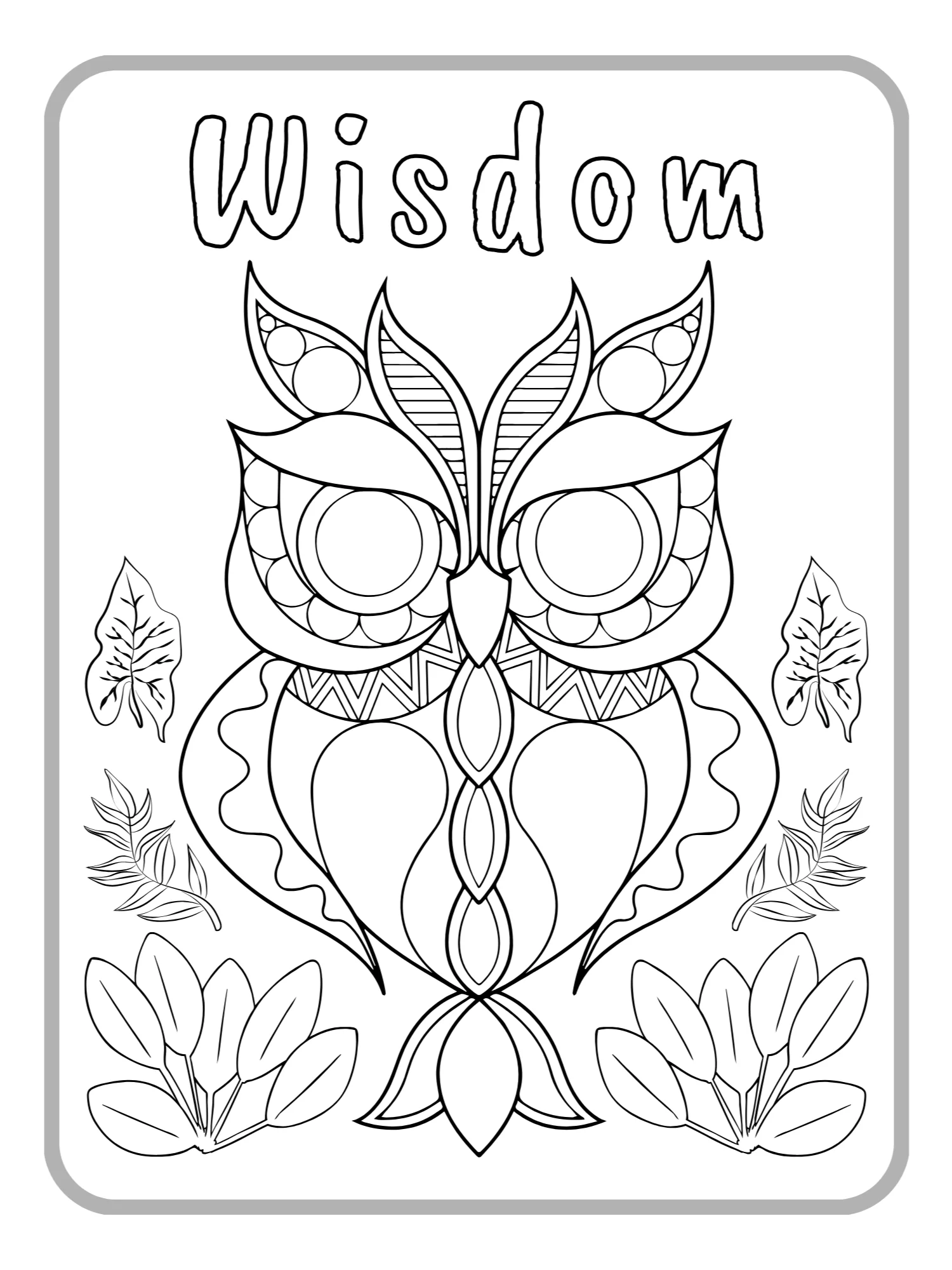 Inspirational Coloring Book (Digital PDF) product image (4)