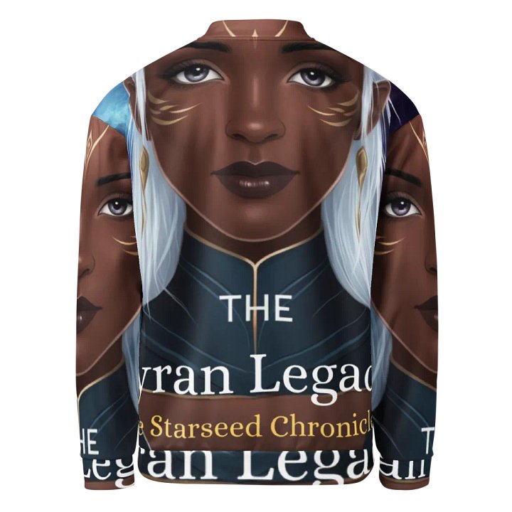 Lyran Legacy Lightweight Bomber Jacket: Embrace Cosmic Power product image (2)