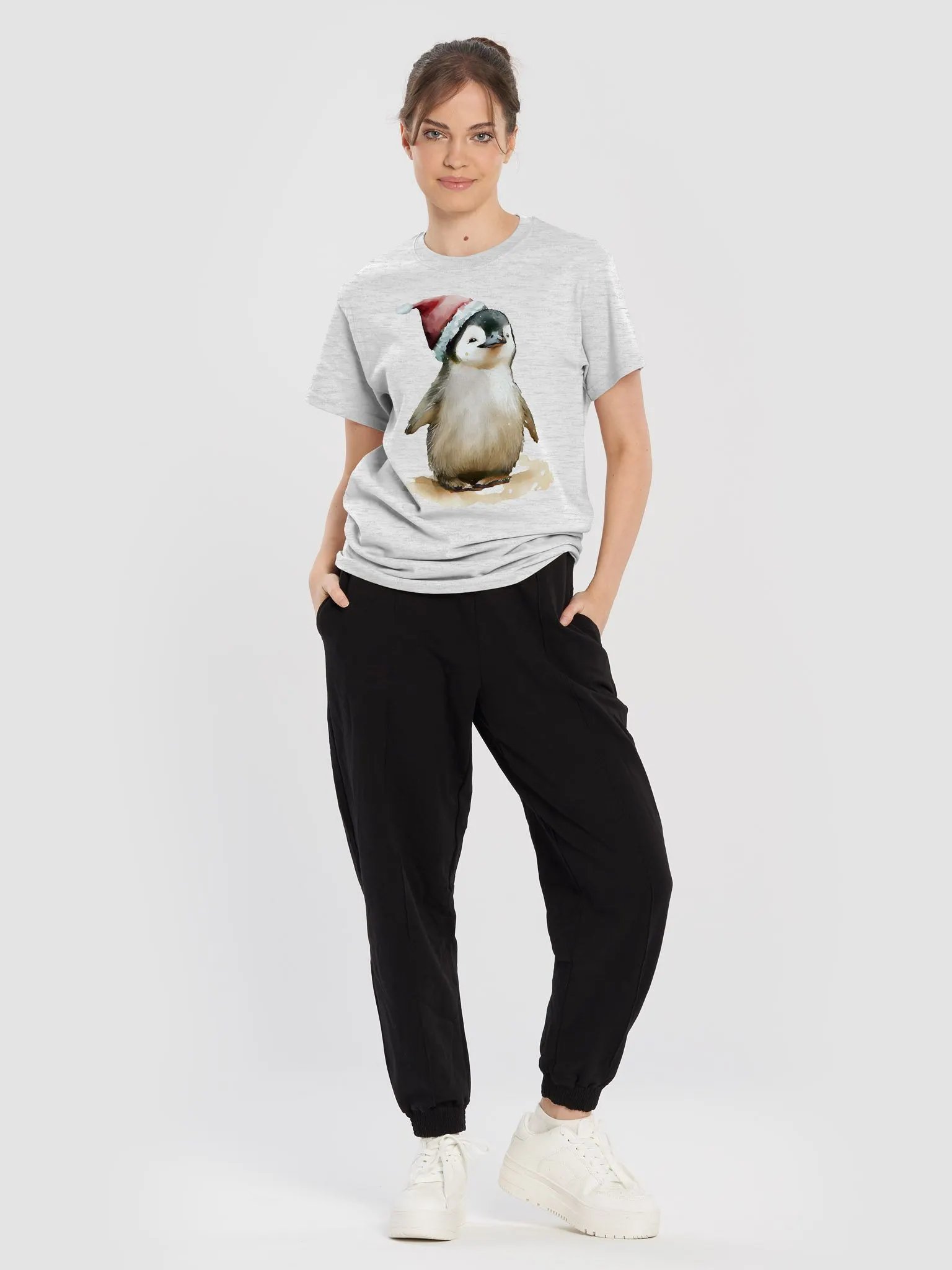 Santa Penguin Chic Tee product image (40)