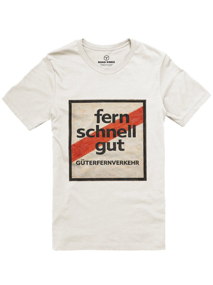 Fern Schnell Gut – Vintage Freight Icon T-shirt product image (17)