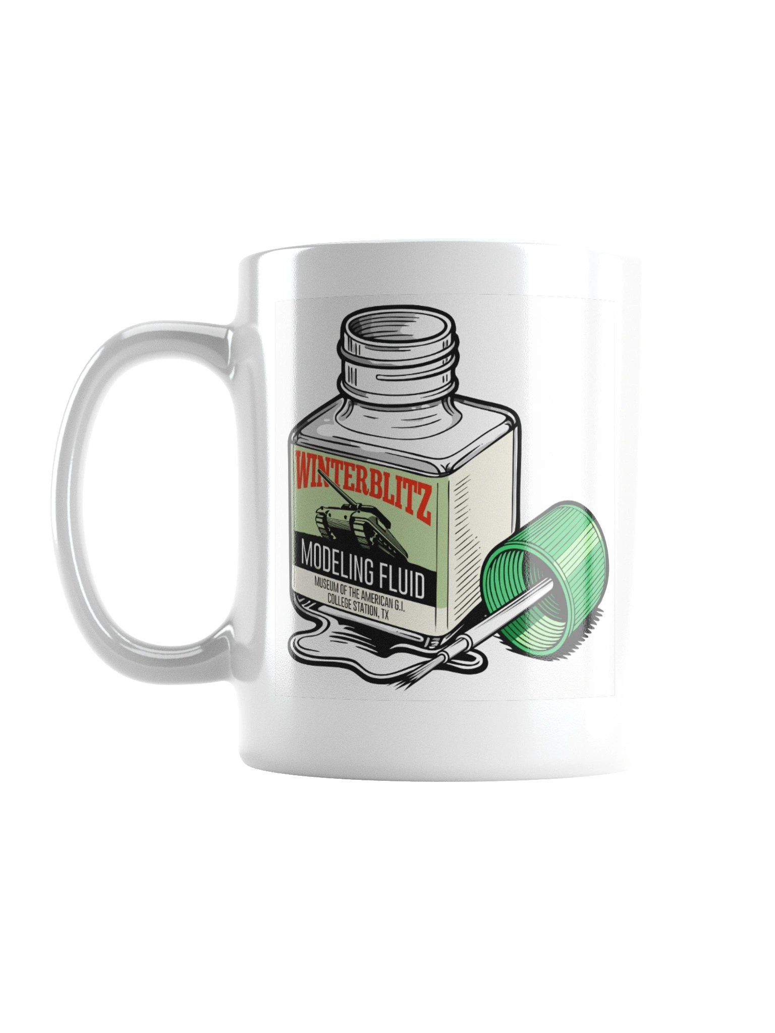 Winterblitz Modeling Fluid Coffee Mug (White) product image (2)