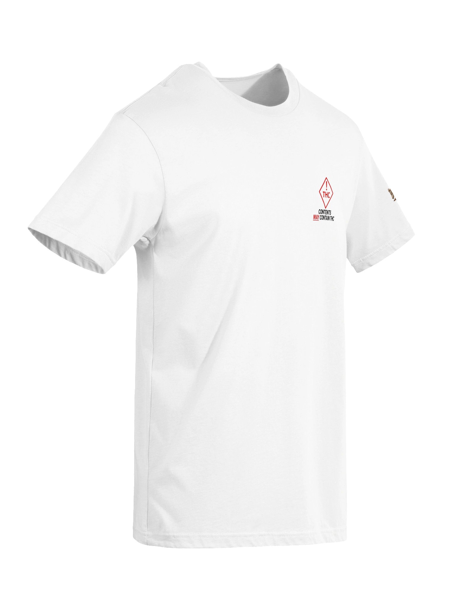 Funny THC Warning Shirt — Contents May Contain THC Bone Spine Graphic Tee | Broken Body™ product image (7)
