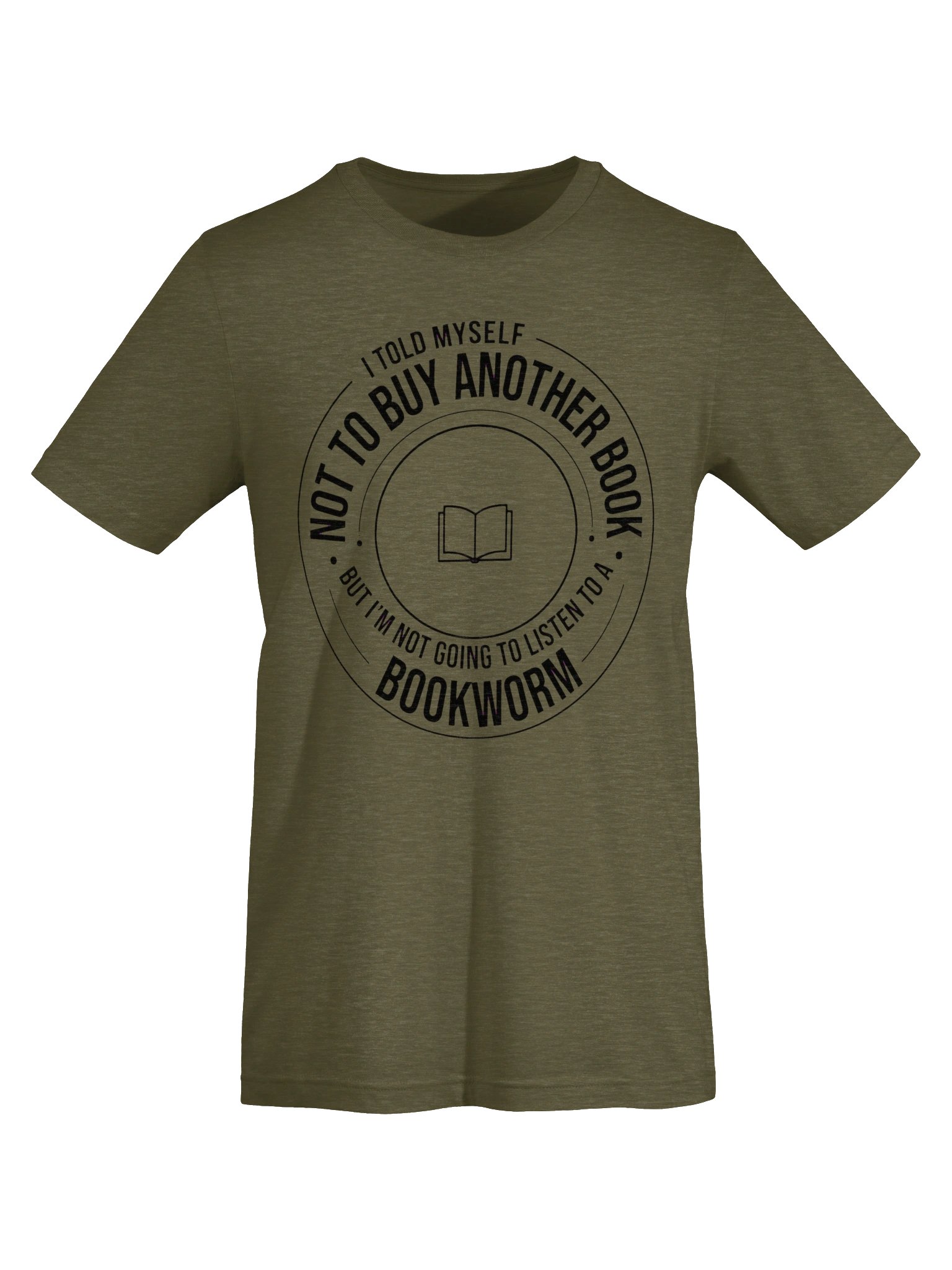 Bookworm Behaviour – Not To Buy Another Book Funny T-Shirt (Black Ink) product image (5)