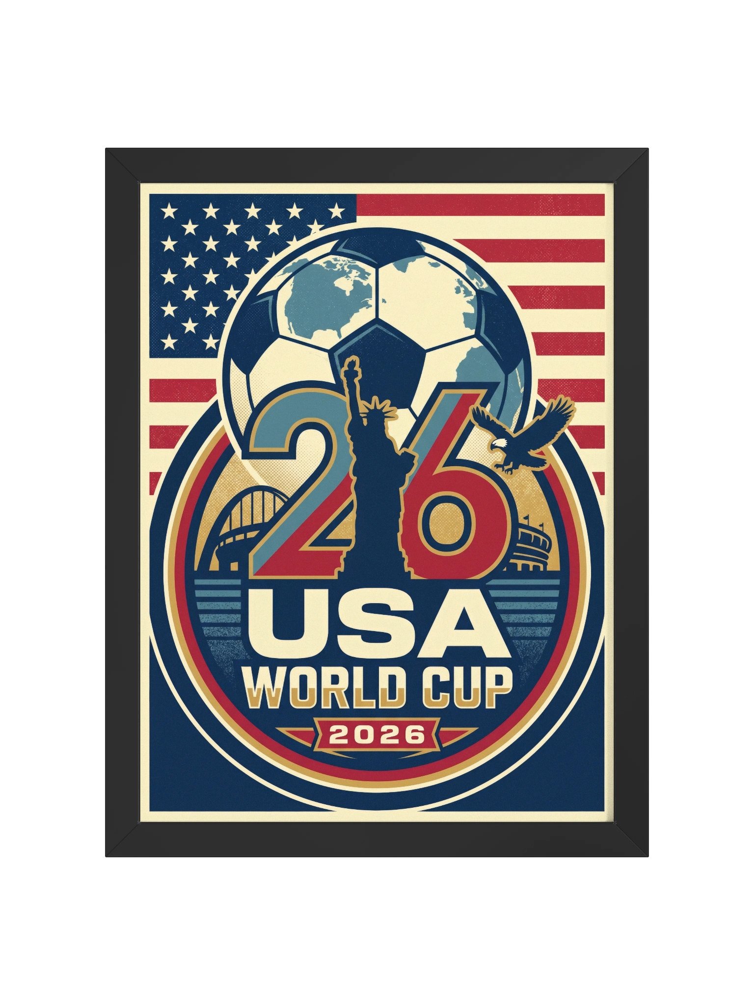 World Cup 2026 Framed Poster product image (3)