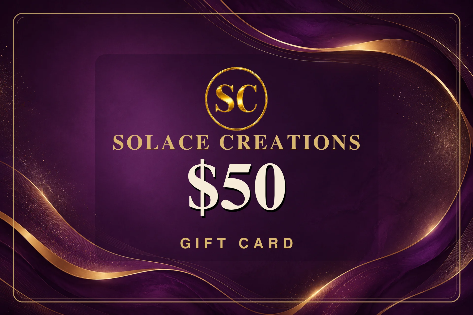 Solace Creations $50 Gift Card product image (1)